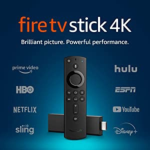 Fire TV Stick 4K streaming device